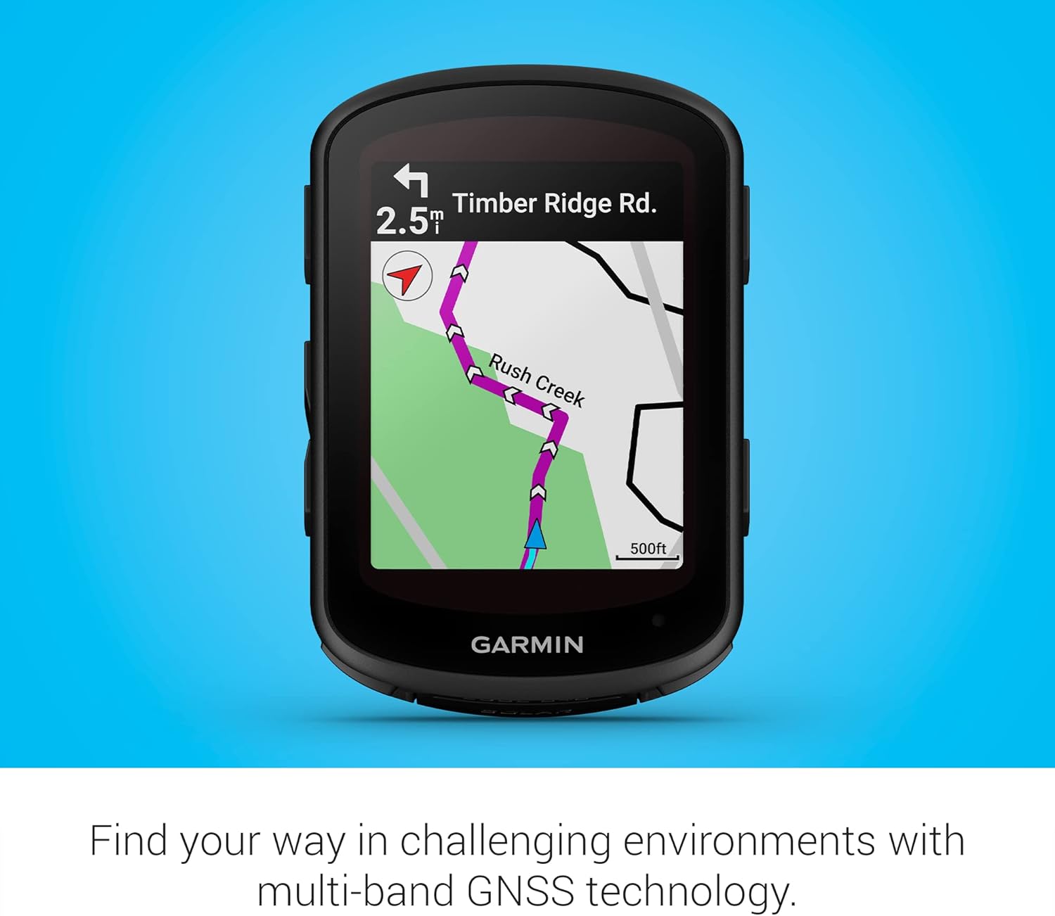 Detalle de Garmin Edge 840 Solar GPS Cycling Computer with Solar Charging, Touchscreen & Buttons