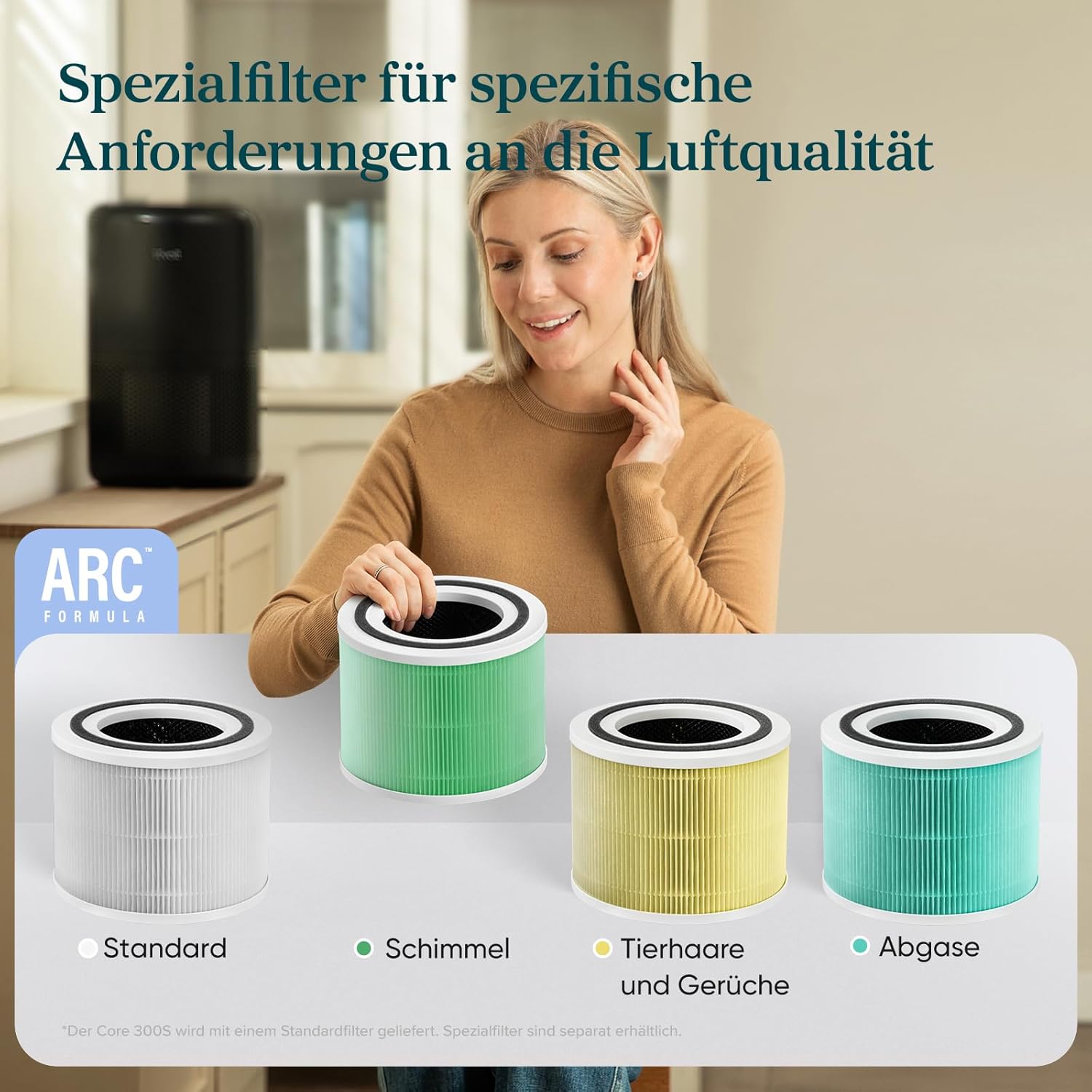 Thumbnail 4 de LEVOIT Luftreiniger 258 m³/h CADR für 54 m²