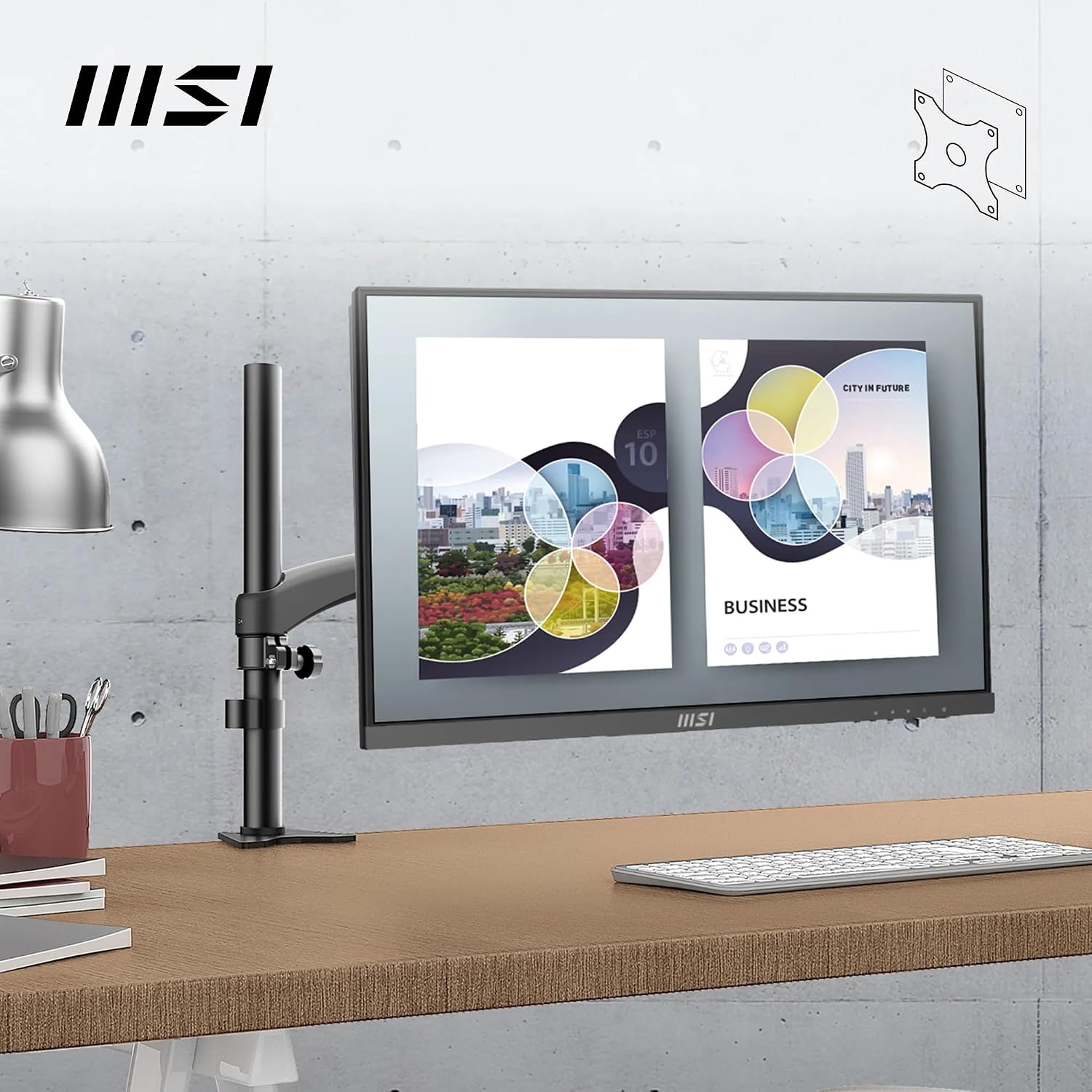 Thumbnail 4 de MSI PRO MP243X Monitor 24 pollici IPS FHD 100 Hz