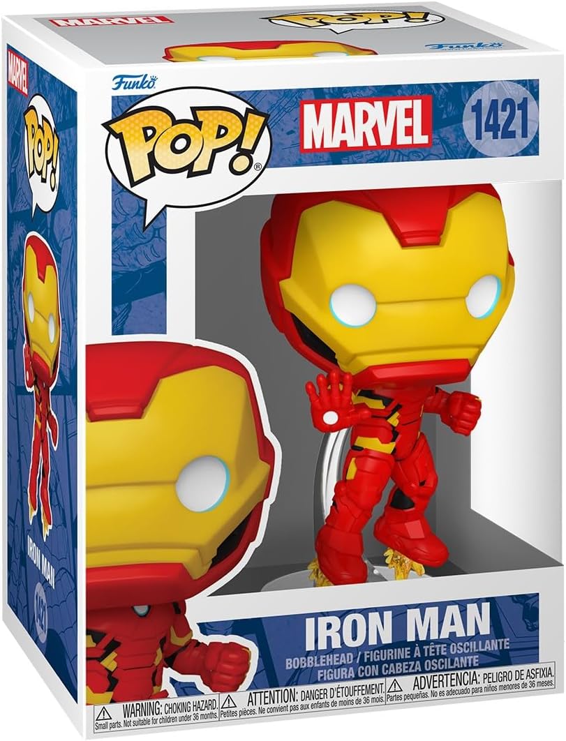 Detalle de Funko POP! 82499 Iron Man – winylowa figurka Marvel Comics