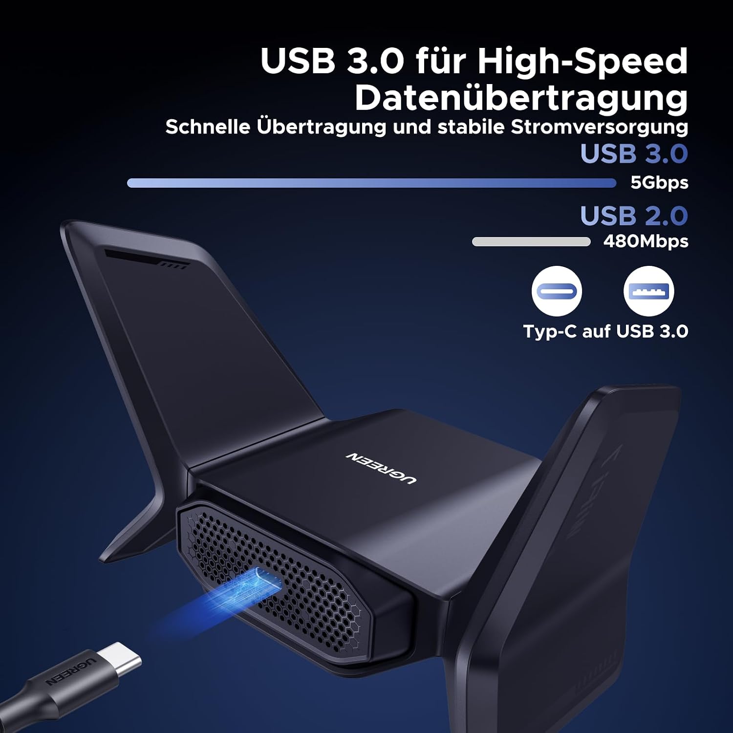 Thumbnail 6 de UGREEN BE6500 WiFi 7 WLAN Stick 2882 Mbps đĄ