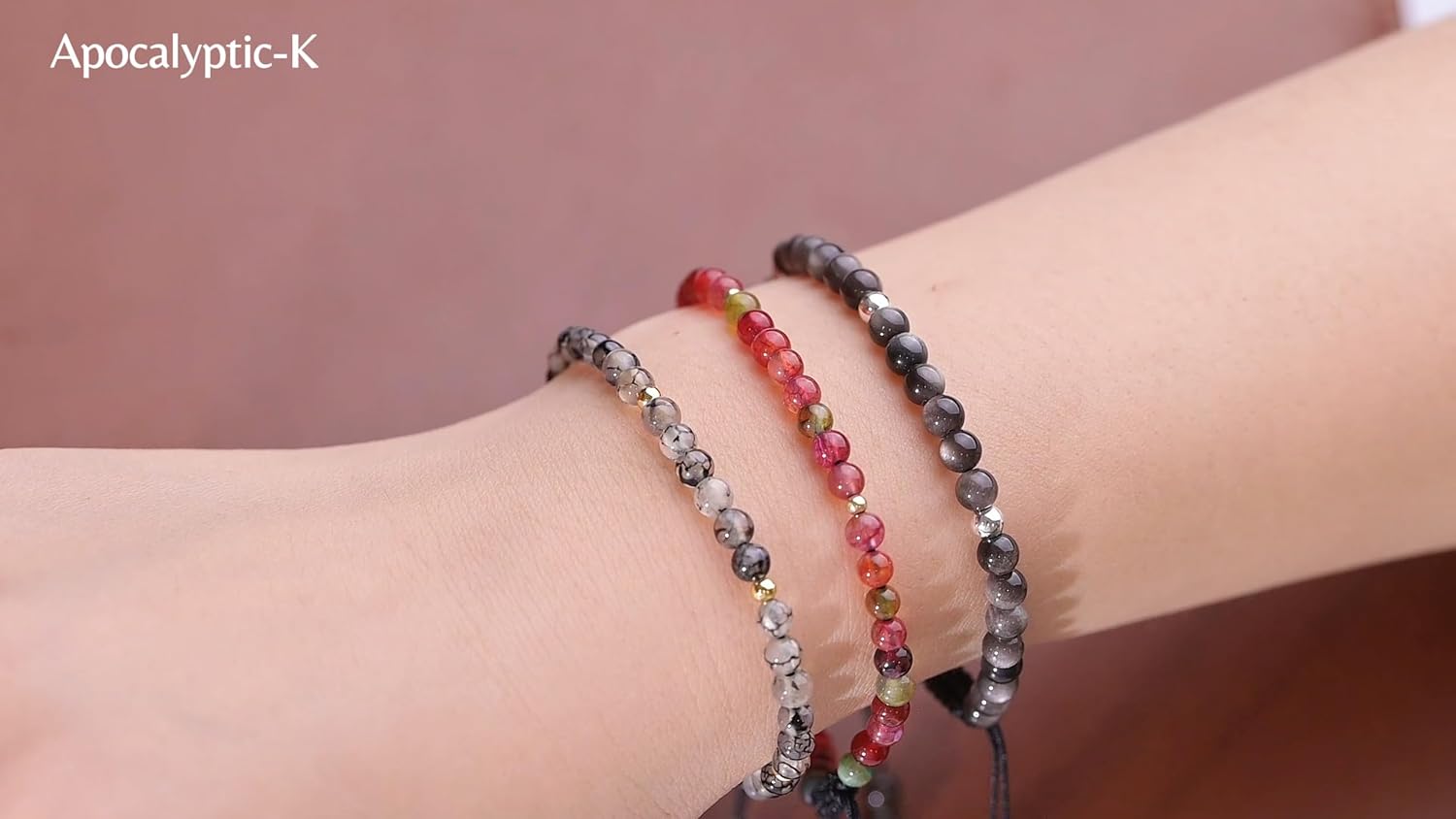 Thumbnail 6 de Apocalyptic-K 4mm Adjustable Sterling Silver Anklet