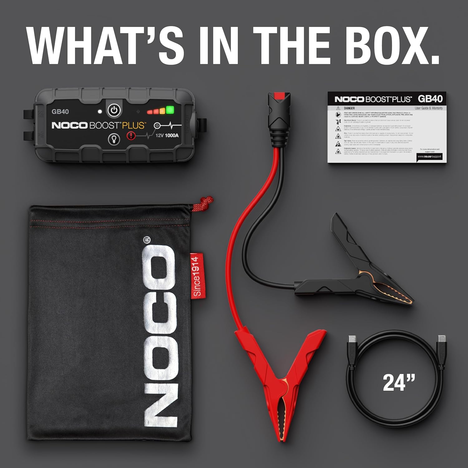 Thumbnail 5 de NOCO Boost GB40 1000A jump starter