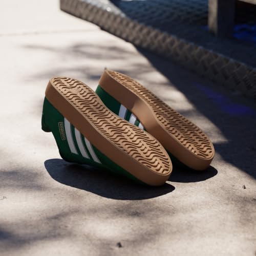 Thumbnail 8 de adidas VL Court 3.0 Shoes para hombre | Dark Green/Cloud White/Burgundy