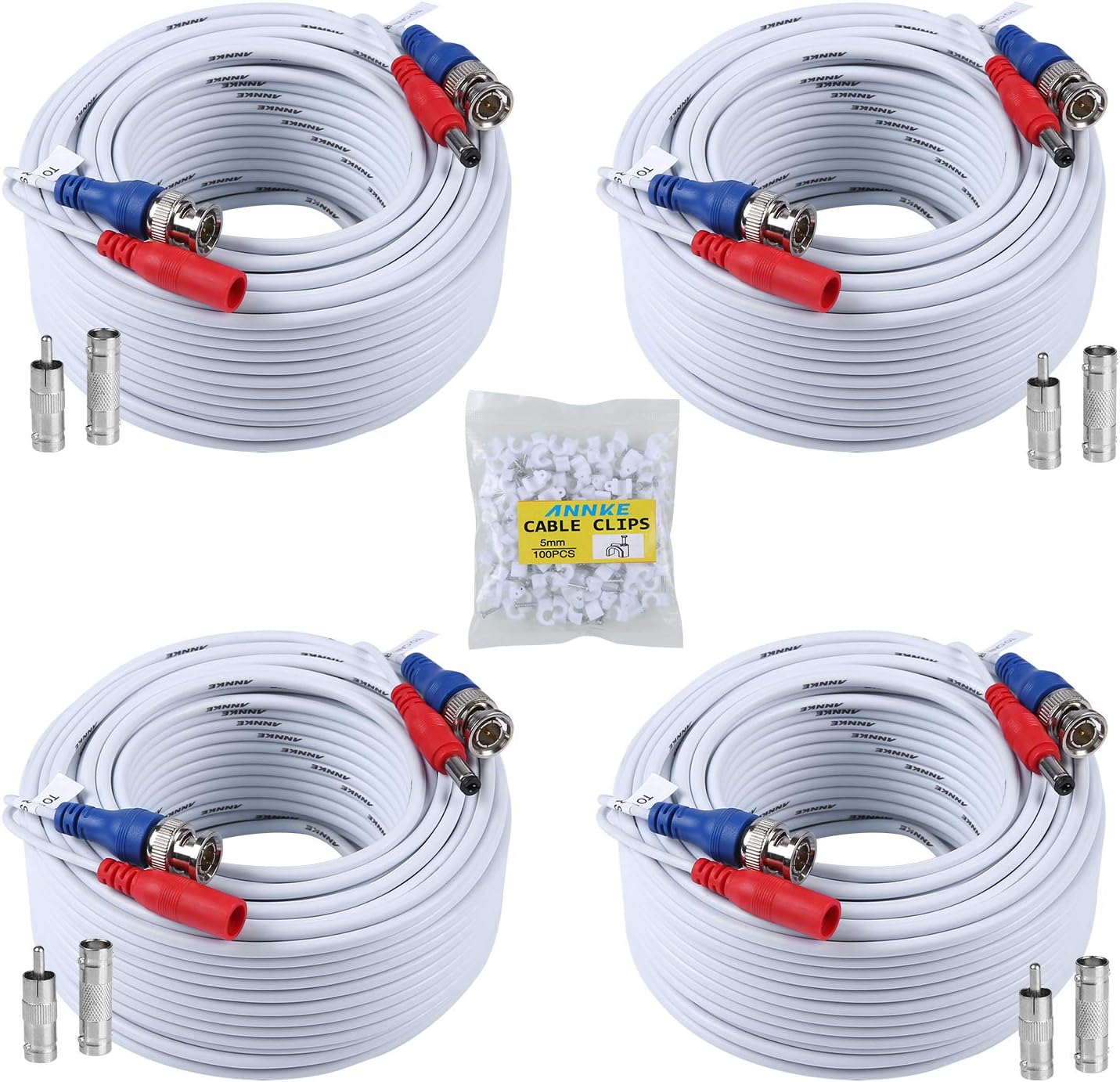 SANNCE Cavo video sorveglianza 4 cavi 30 m 🎥