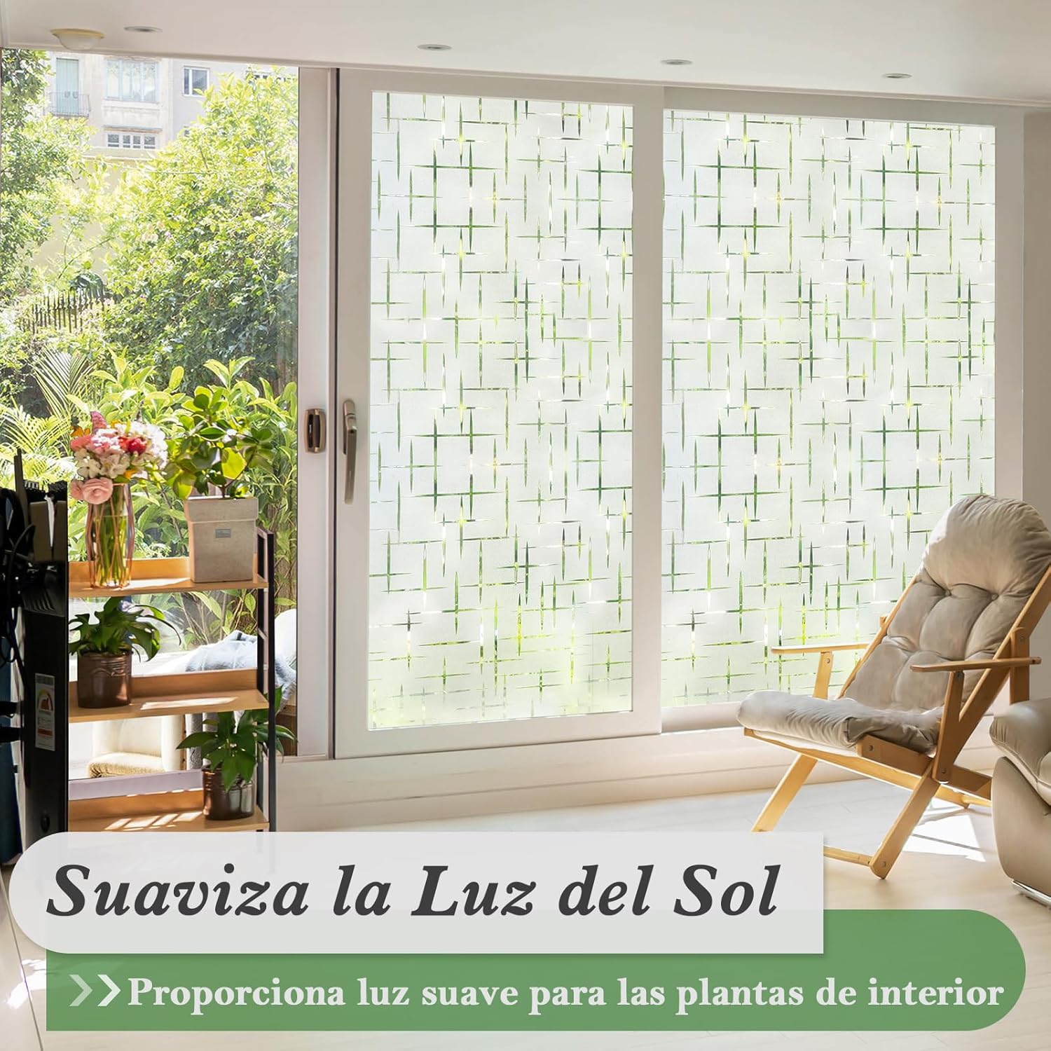 Thumbnail 6 de rabbitgoo Vinilos para Ventanas Privacidad 44.5x200 cm