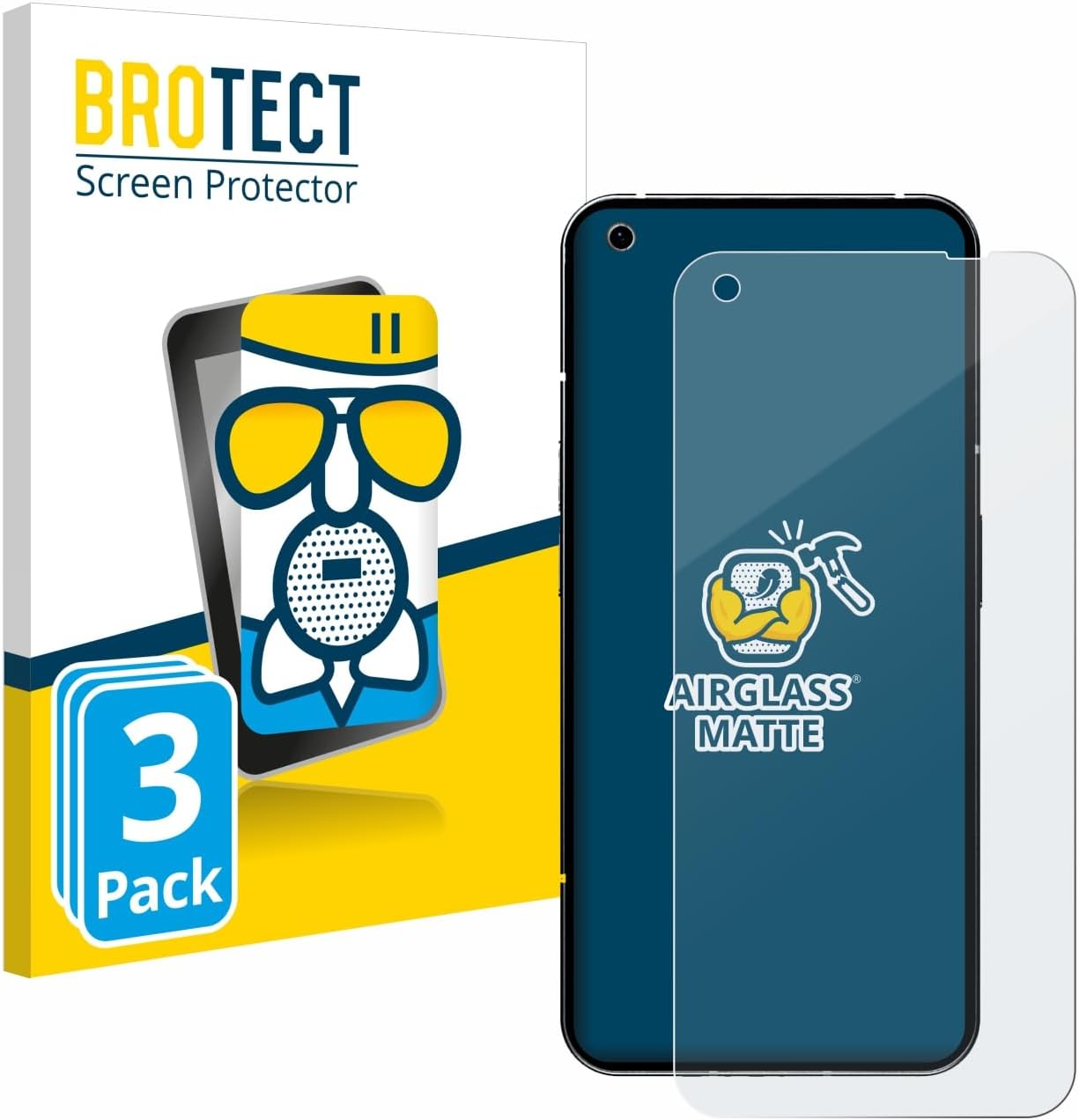 Detalle de brotect Anti-Reflet pour Nothing Phone (1) 3 pièces