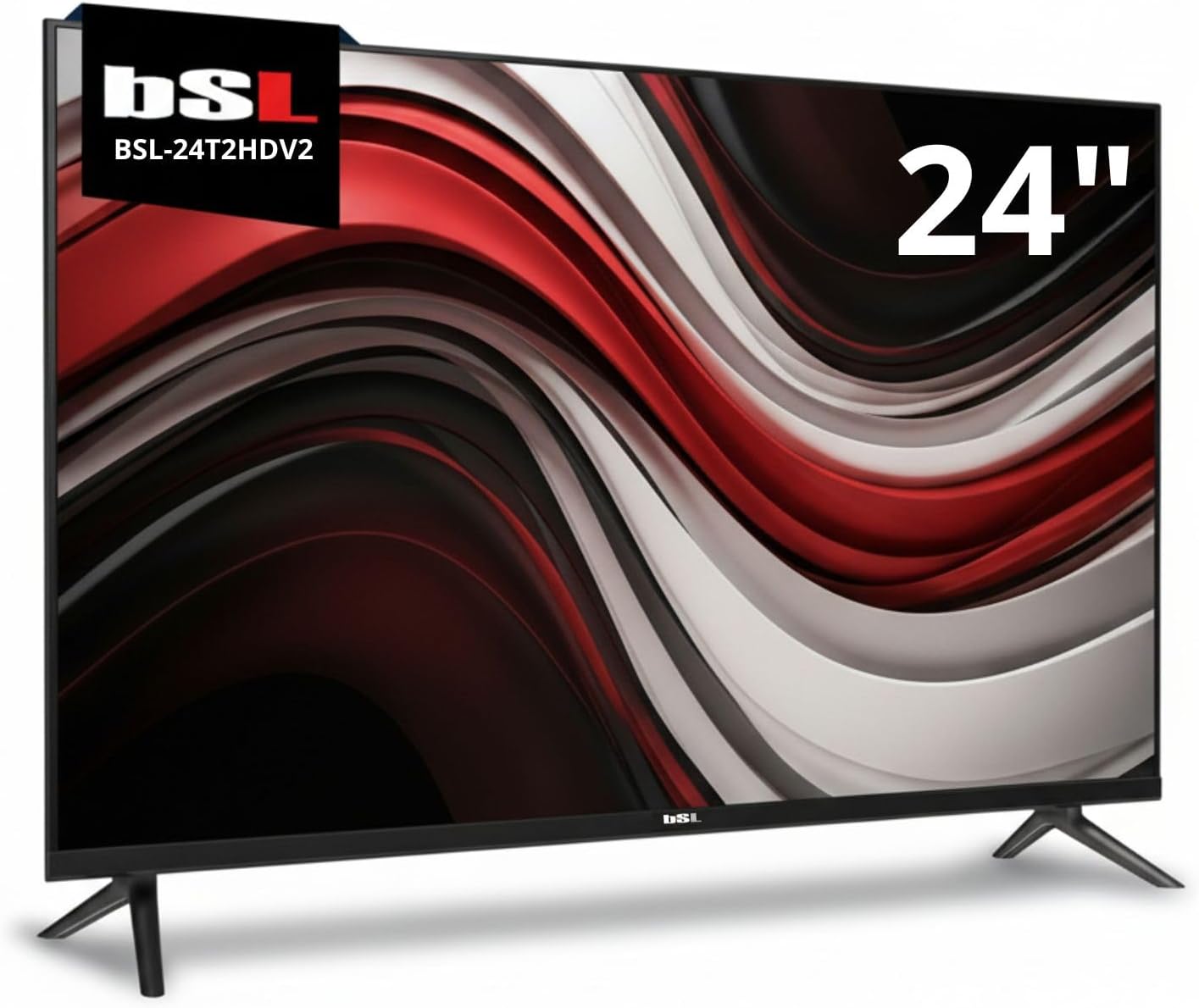 Thumbnail 1 de TV 24" BSL-24T2HDV2: LED HD 1366x768, DVB-T2/S2, 60 Hz, USB e HDMI