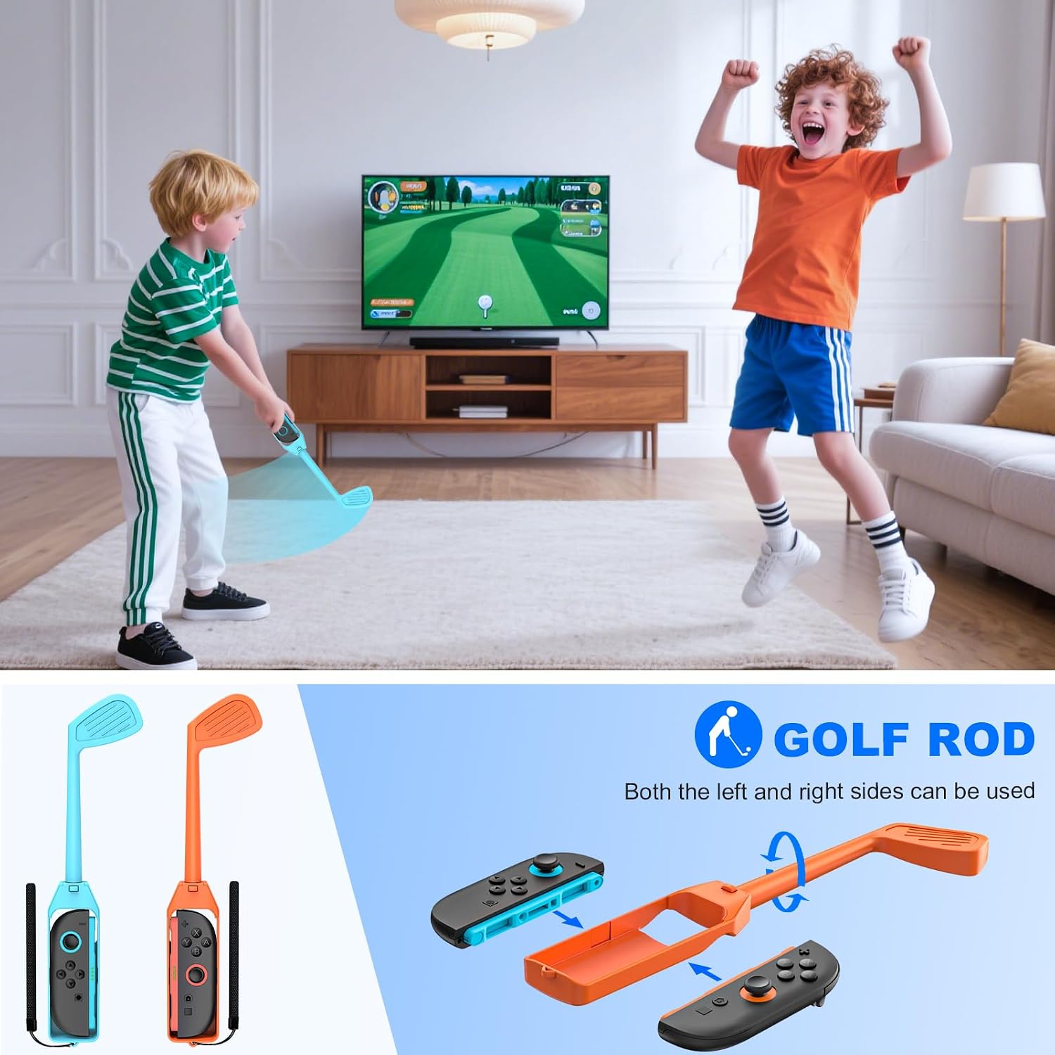 Detalle de HELLCOOL 16-in-1 Switch 2 Sports Accessories Bundle for Nintendo Switch 2