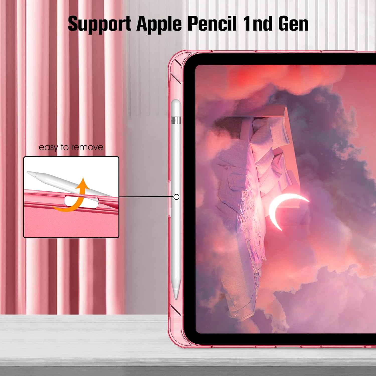 Thumbnail 5 de FINTIE Case for iPad 11 Inch Slim Pink