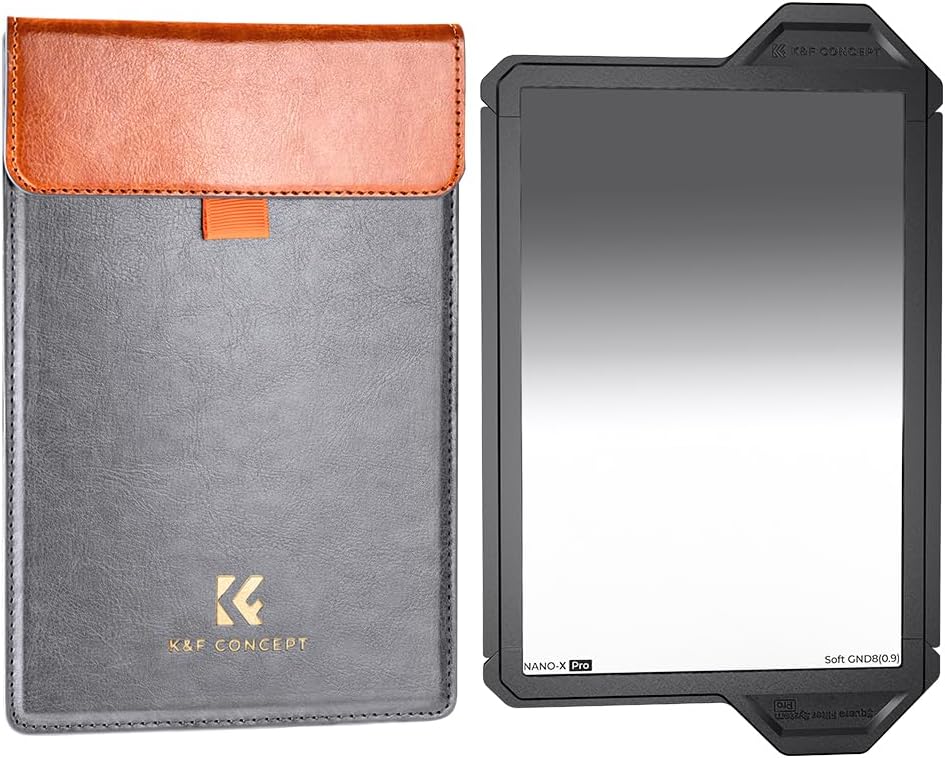 Detalle de K&F CONCEPT Nano X-PRO GND8 Verlauffilter 3-Blenden