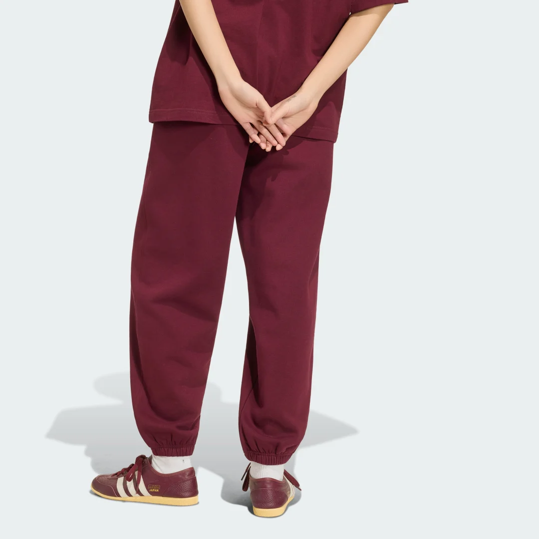 Thumbnail 1 de Pantalón de chándal Essentials Loose de felpa de Adidas (color Burgundy)