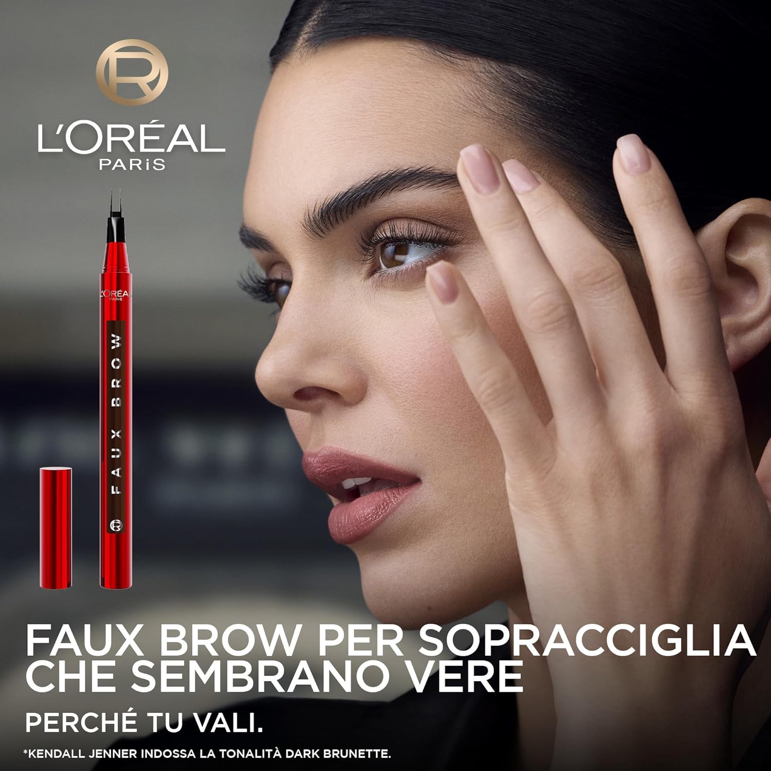 Detalle de L'Oréal Paris Penna Sopracciglia Faux Brow Granite – definizione precisa, effetto ultra naturale