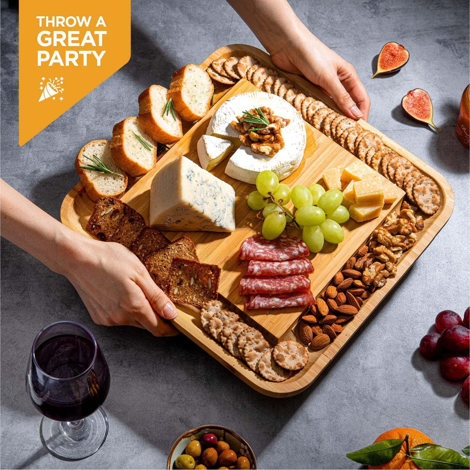 Thumbnail 5 de Bamboo Charcuterie Board Gift Set 2025 🧀