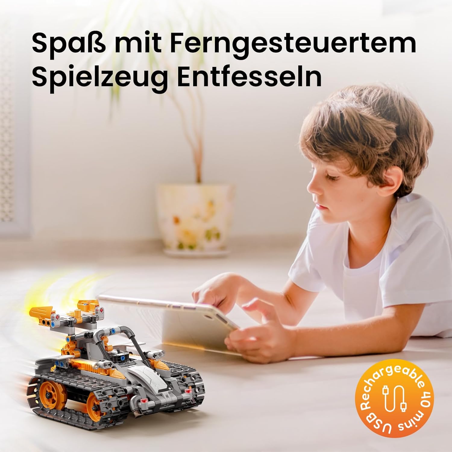 Detalle 2 de Sillbird Roboter Baukasten 488 Teile