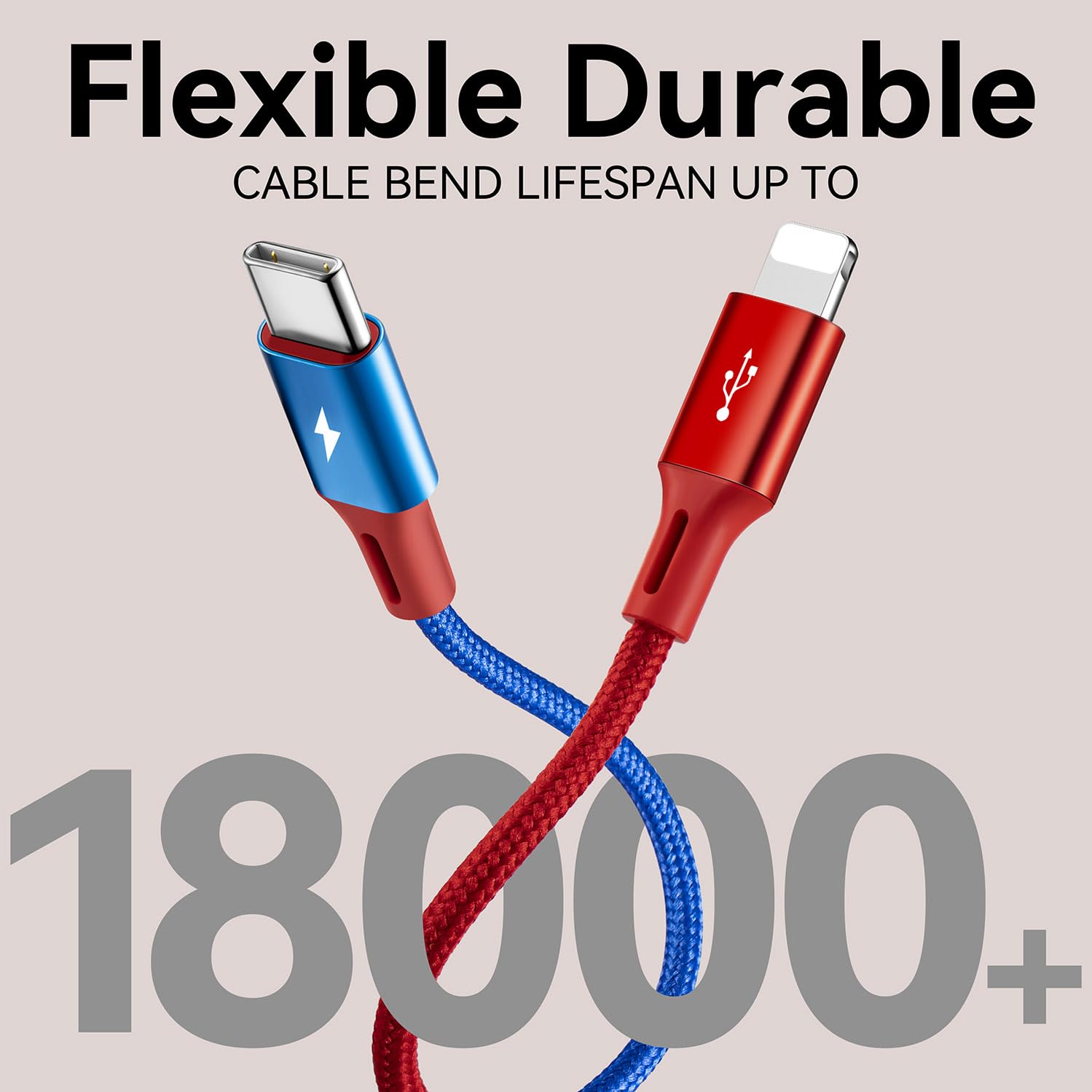 Thumbnail 4 de MINLU Multi USB Charging Cable 4ft