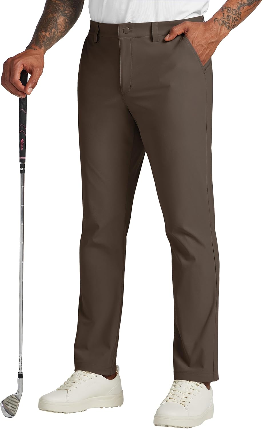 Thumbnail 5 de Willit Men’s Golf Pants Stretch Comfy Work Dress Pants (UPF 50+, Quick Dry) with Pockets