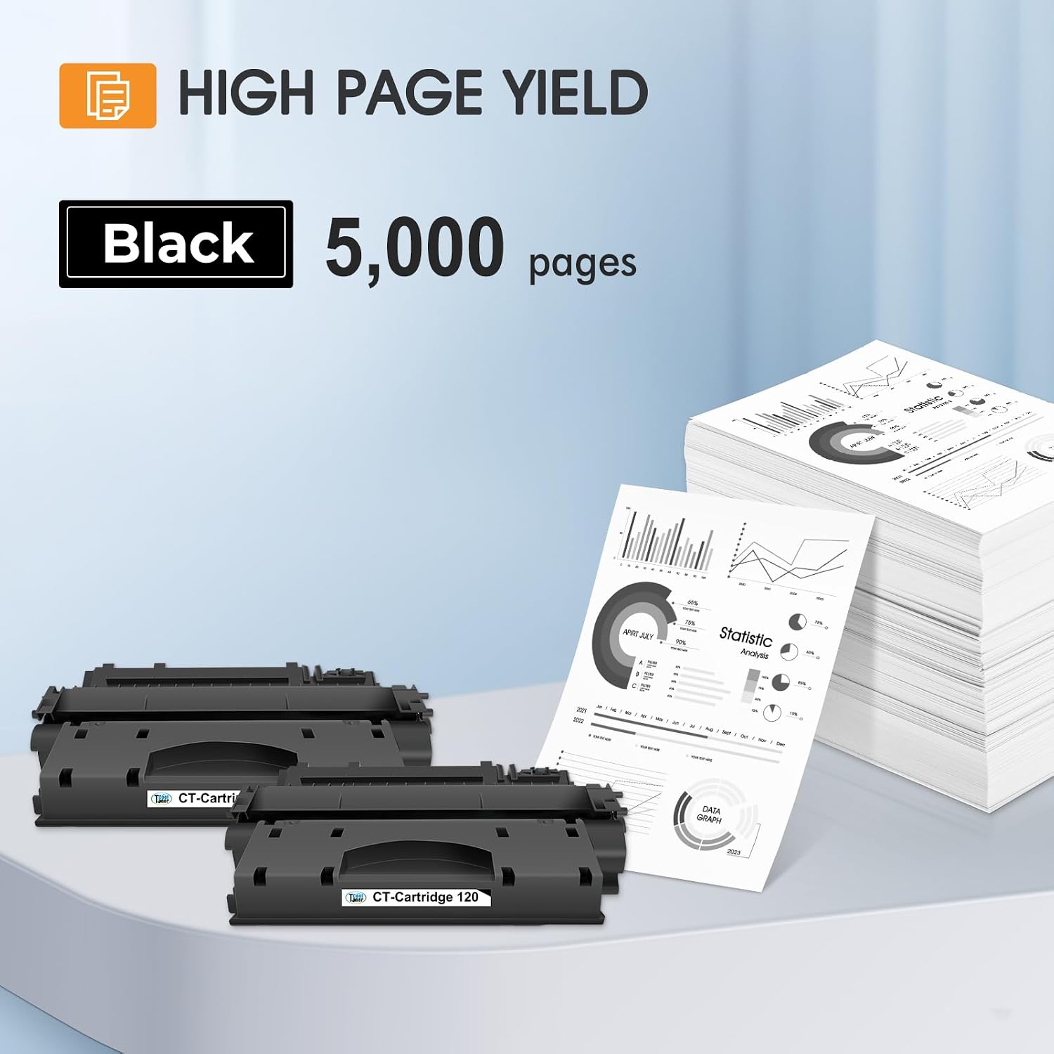 Thumbnail 2 de Compatible Canon toner cartridge CRG-120