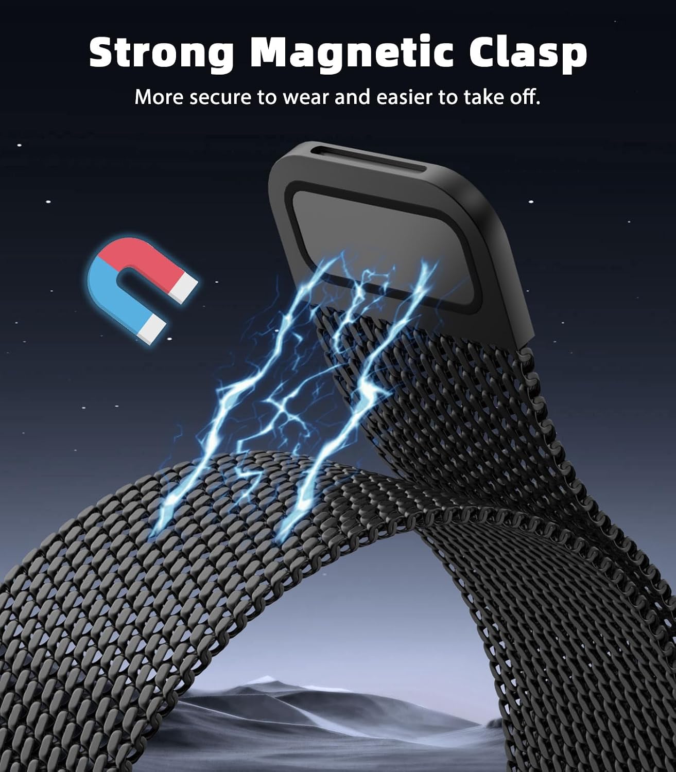 Thumbnail 2 de Astorgos Milanese Loop Strap 20mm