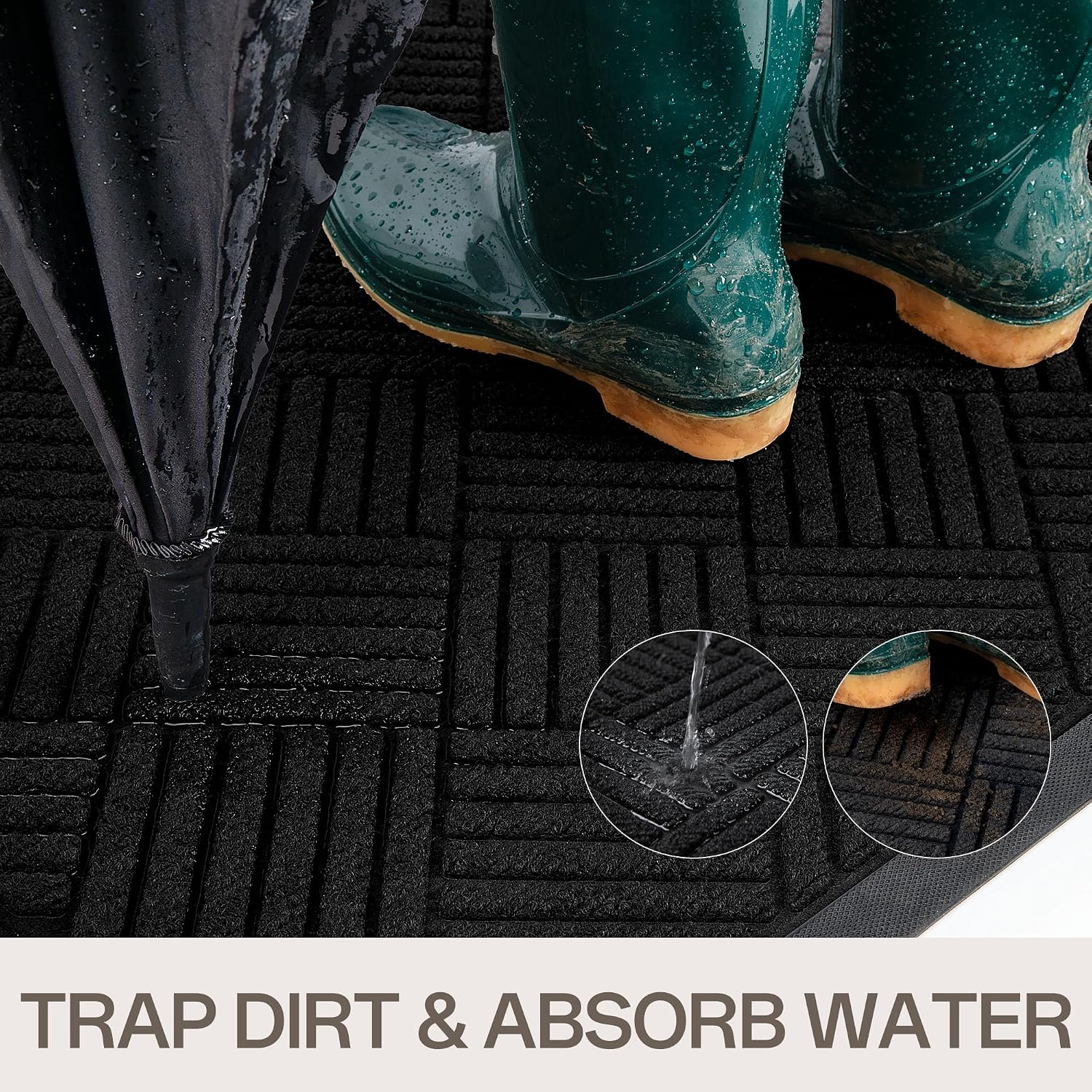 Thumbnail 2 de Amyracel Front Door Mat 3' x 6