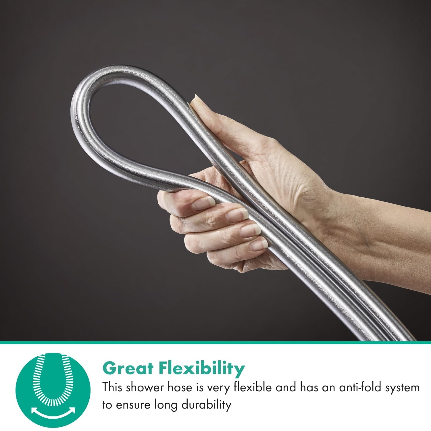 Thumbnail 2 de Hansgrohe Isiflex — Flexible de douche universel 1,60 m