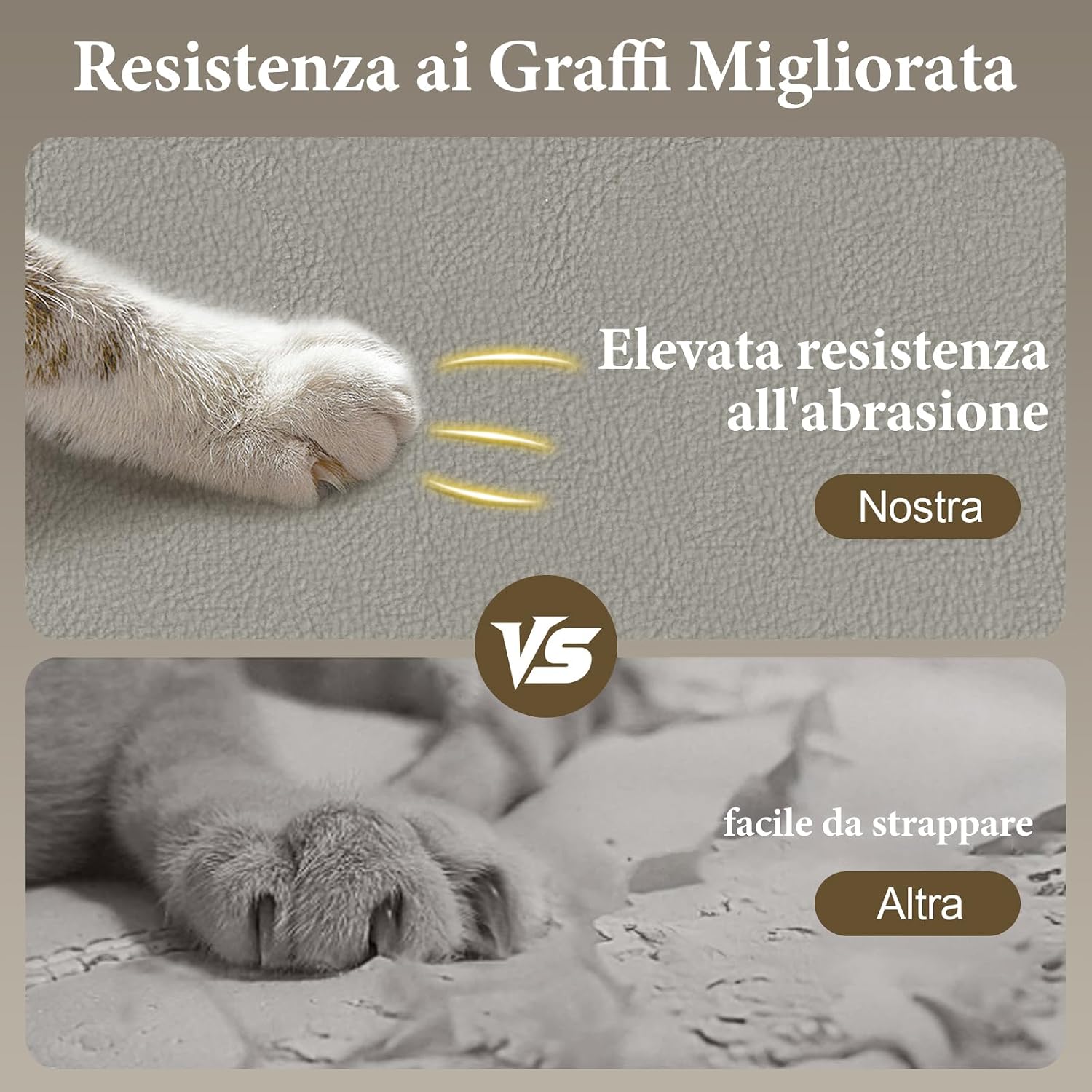 Thumbnail 6 de Ckaff Panca Contenitore per Camera da Letto 128x44x53 cm – Panca fondo letto in pelle PU, grigio chiaro