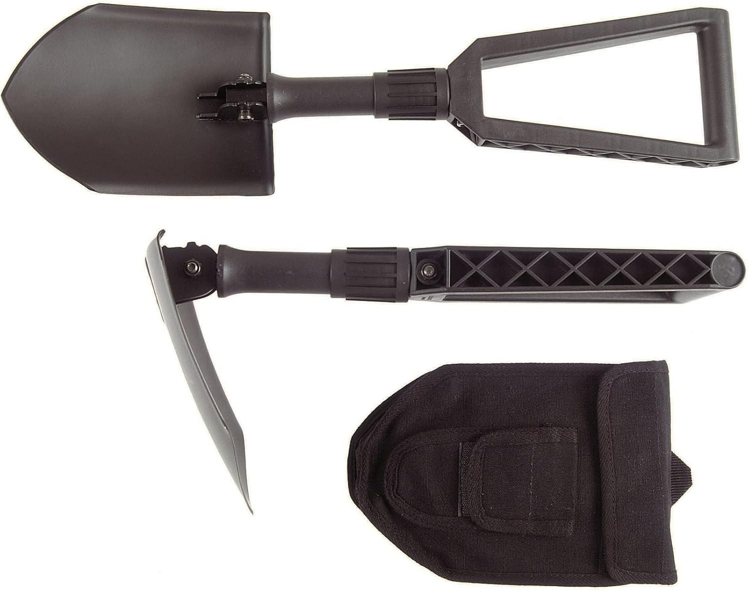 Thumbnail 6 de Fiskars Klappspaten 59 cm – Multitalentierter Spaten, Hacke oder Schaufel mit Canvas-Tasche