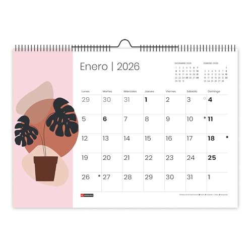 Detalle de Miquelrius Calendario 2026 A3 — organizador anual 🗓