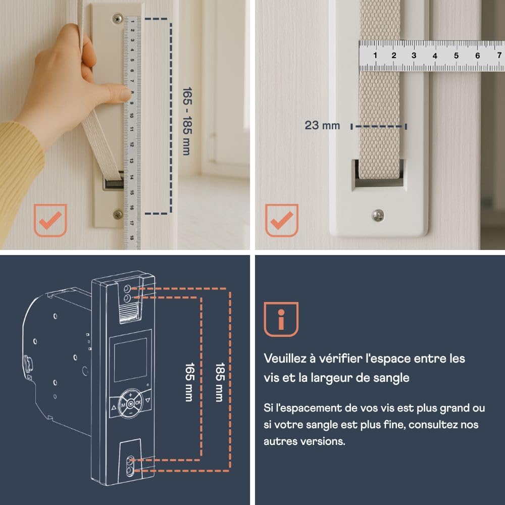 Thumbnail 2 de Home Pilot - Enrouleur de sangle encastrable Premium pour volet roulant à sangle (10172345)