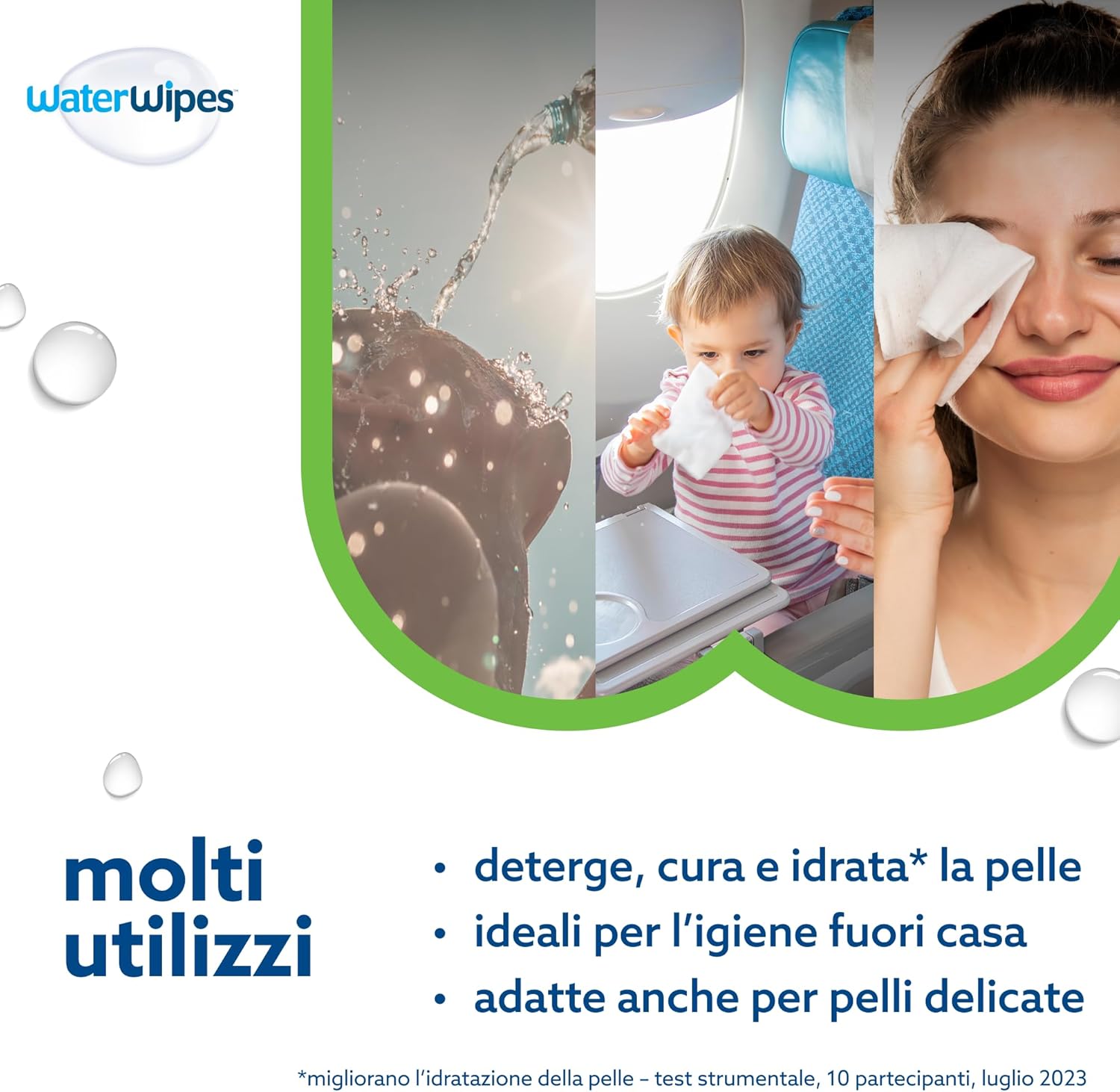 Thumbnail 3 de WaterWipes Sensitive+ Salviettine 720 pezzi