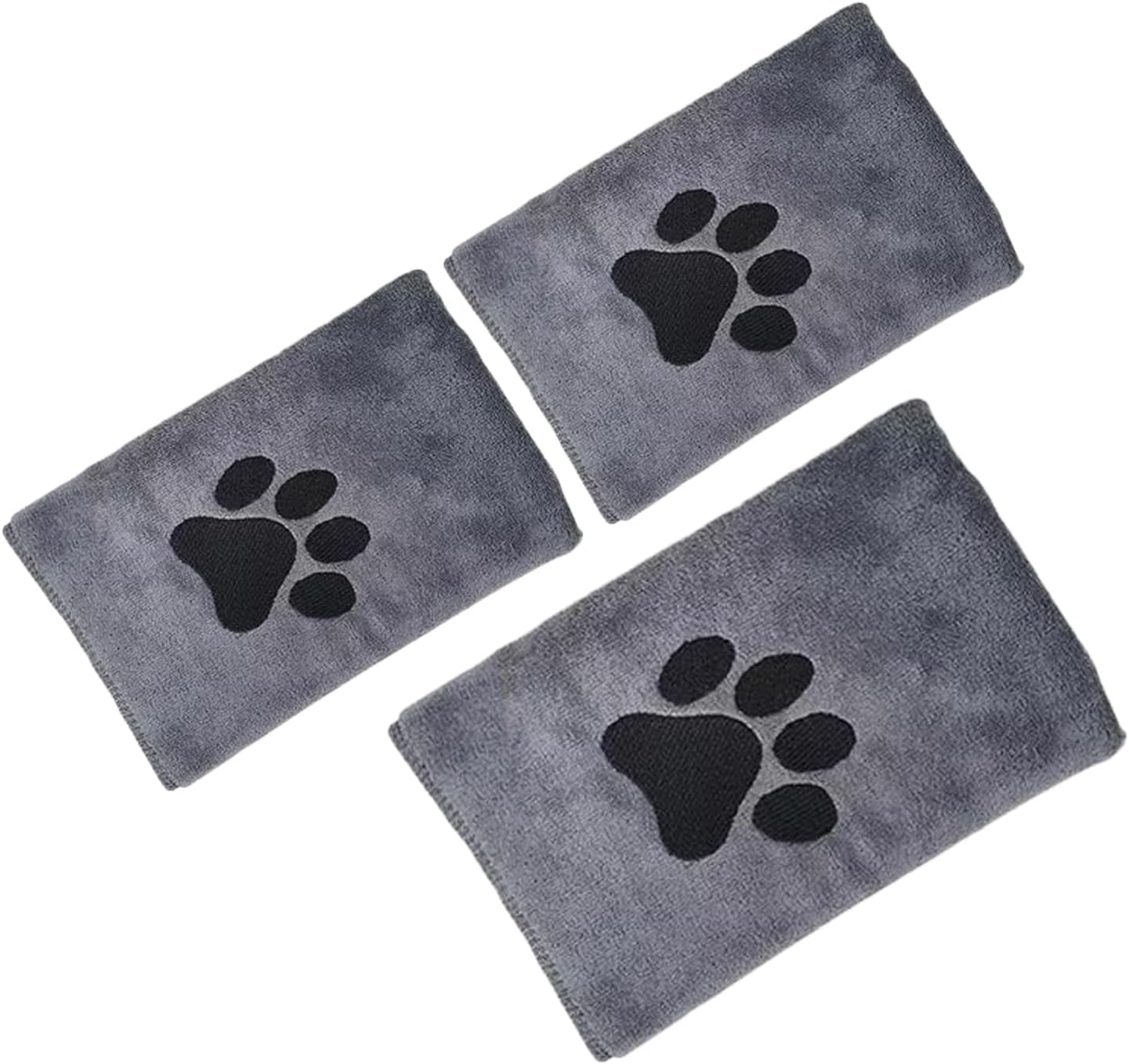 Thumbnail 6 de Jovrelant 3 Pack Dog Towels: Ultra-Absorbent Microfibre Towel & Blanket in Two Large Sizes
