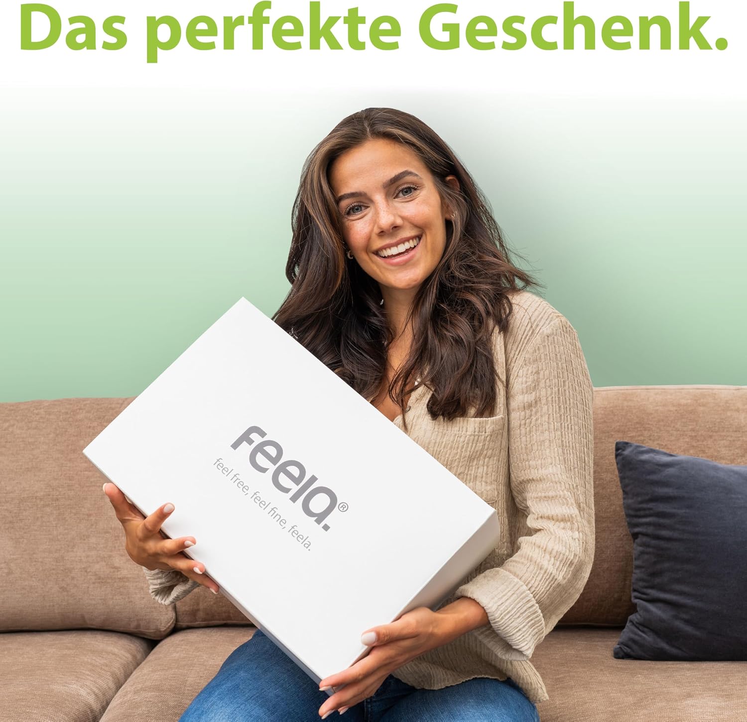 Thumbnail 6 de feela.® Fußstütze Schreibtisch – höhenverstellbar, rutschfest, mit Premium-Schaumkern (dunkelgrau)