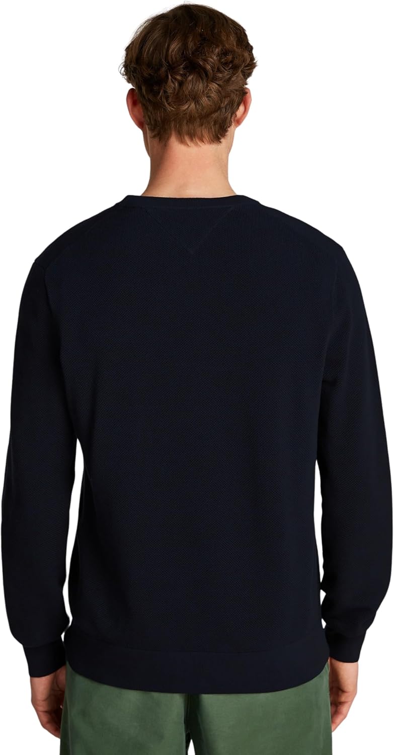 Thumbnail 1 de Tommy Hilfiger Uomo Pullover Essential Structure Crew Neck Regular Fit