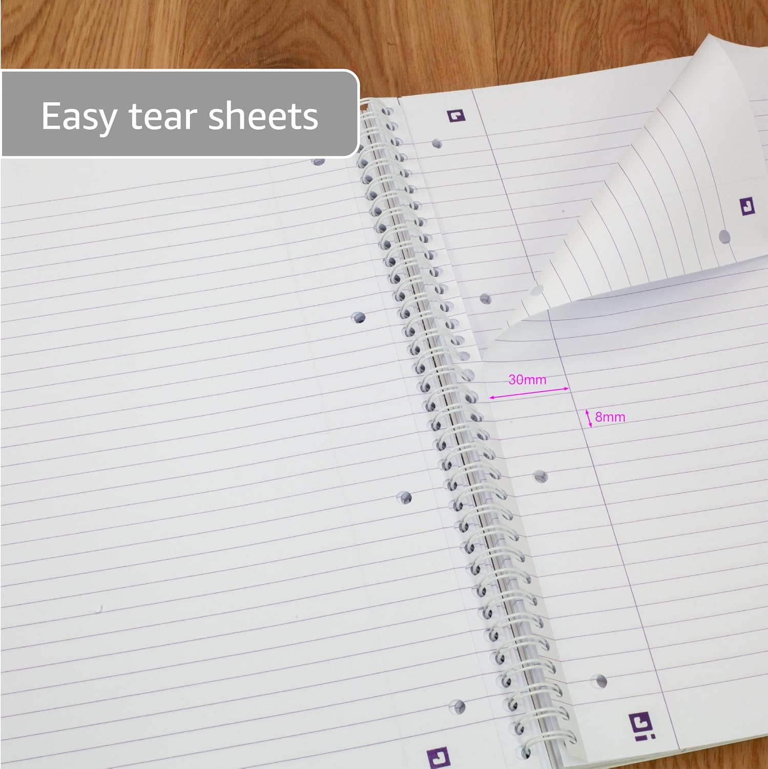 Thumbnail 4 de Oxford Campus A4 Notebook 140‑page pack