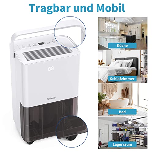 Thumbnail 6 de SHINCO Deshumidificador Silencioso 10L/día 🌀 para 15m²
