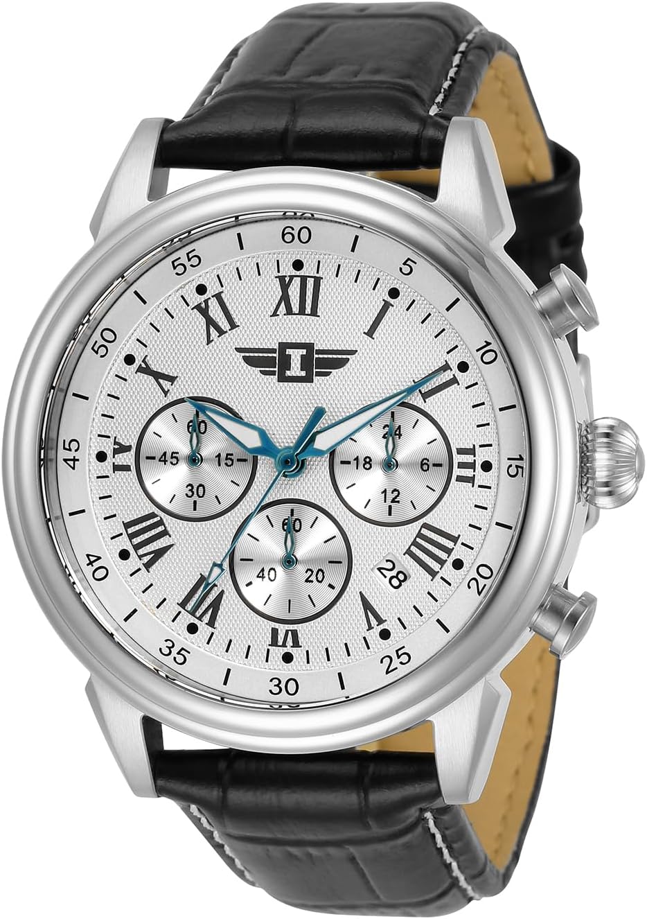 Detalle de Invicta IBI90242-002 : montre homme à mouvement quartz, acier inoxydable 44 mm