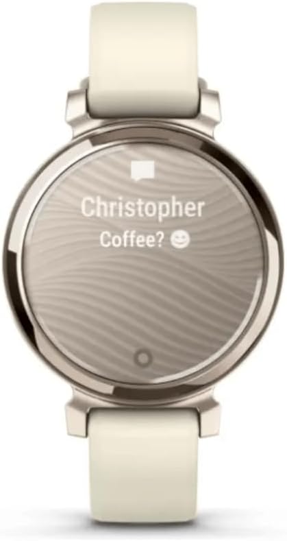 Thumbnail 3 de Garmin Lily 2 (Small) Smartwatch with Hidden Display, Patterned Lens, Coconut