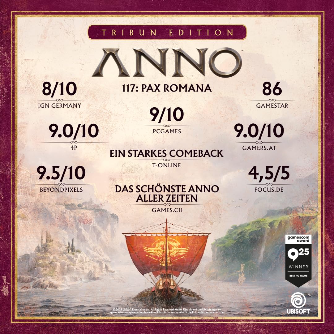 Detalle 1 de Anno 117: Pax Romana Tribun Edition PC