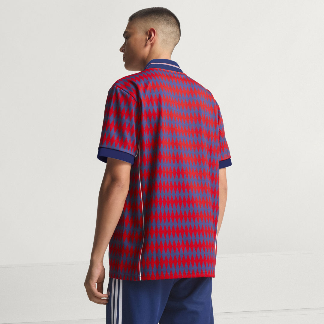 Detalle de Camiseta FC Bayern LFSTLR de Adidas — Rojo