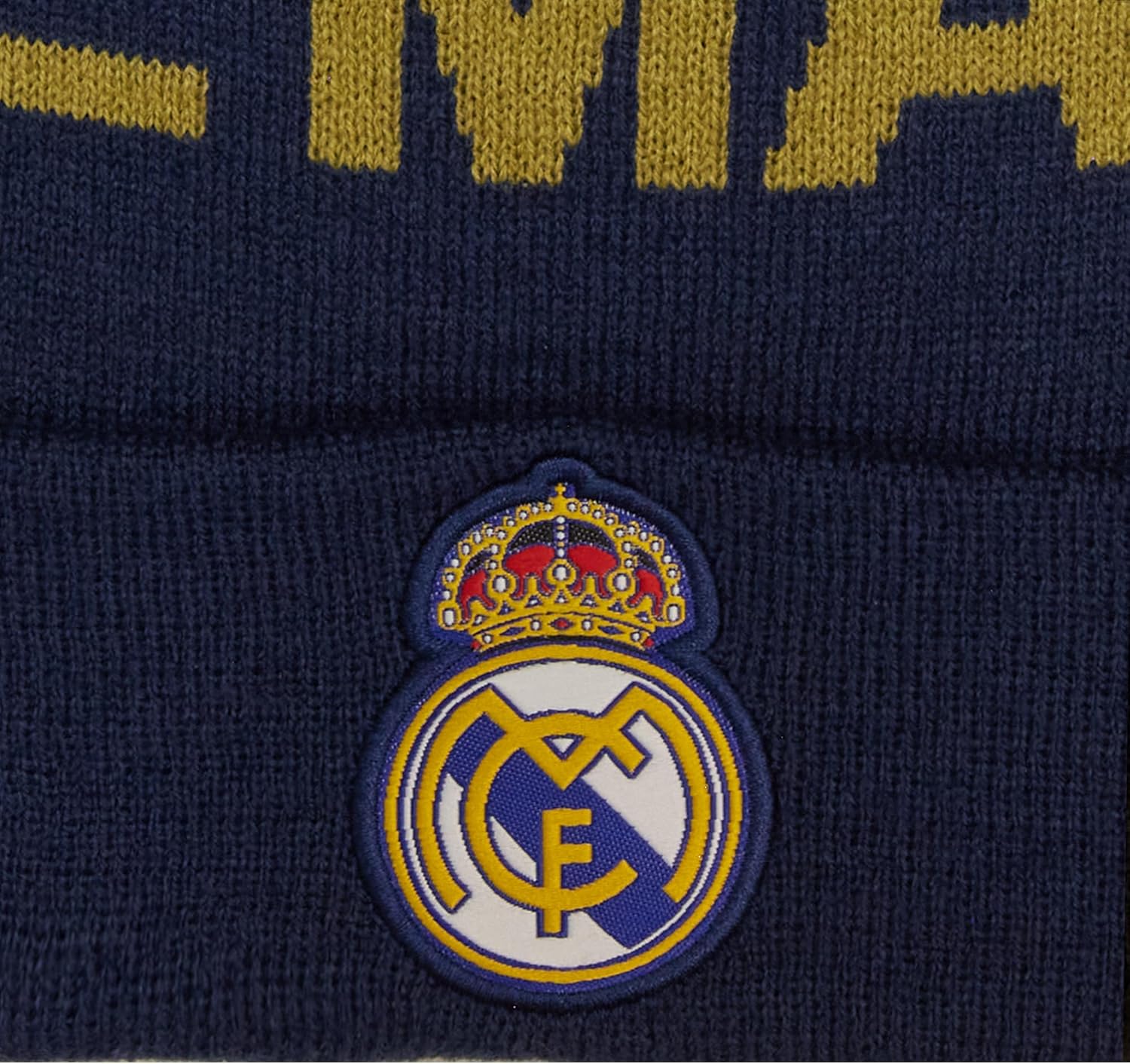 Detalle de Icon Sports Officially Licensed Real Madrid CF Beanie (Unisex Adult)