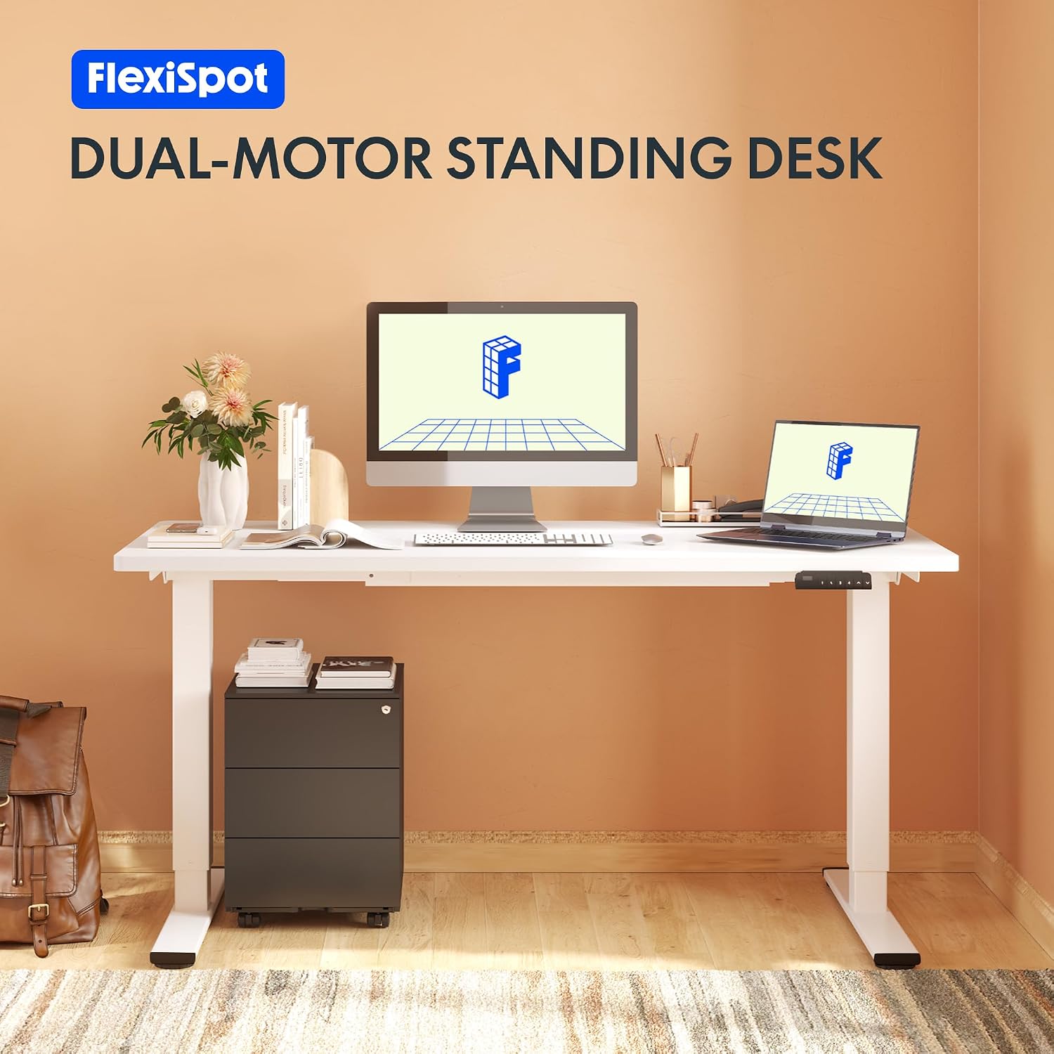 Thumbnail 2 de FLEXISPOT 120x80 bureau assis debout
