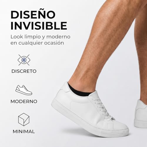 Detalle de PS PROUTHS 12 Pares: Calcetines tobilleros 90% algodón para hombre y mujer