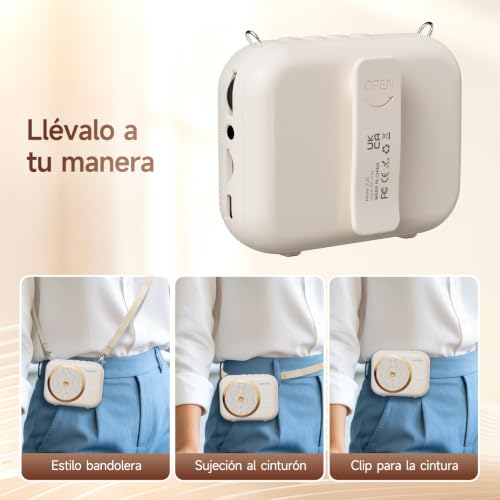 Detalle de Sunvito Amplificador de Voz inalámbrico para Profesores con 1 micrófono