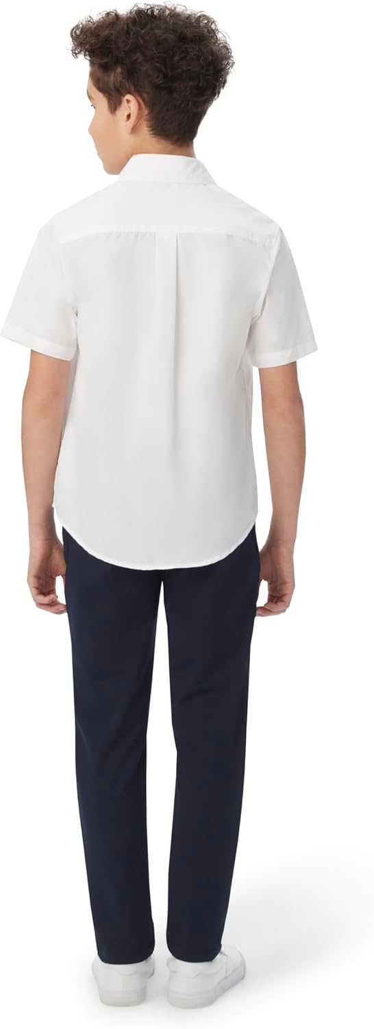 Detalle 2 de Chemise French Toast pour garçon – manches courtes, boutonnière classique et col confortable