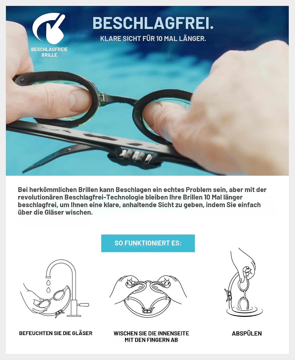 Detalle de ARENA Cobra Ultra Swipe Herren Brillen (1er Pack) – Wettkampfbrille mit Swipe-Technologie