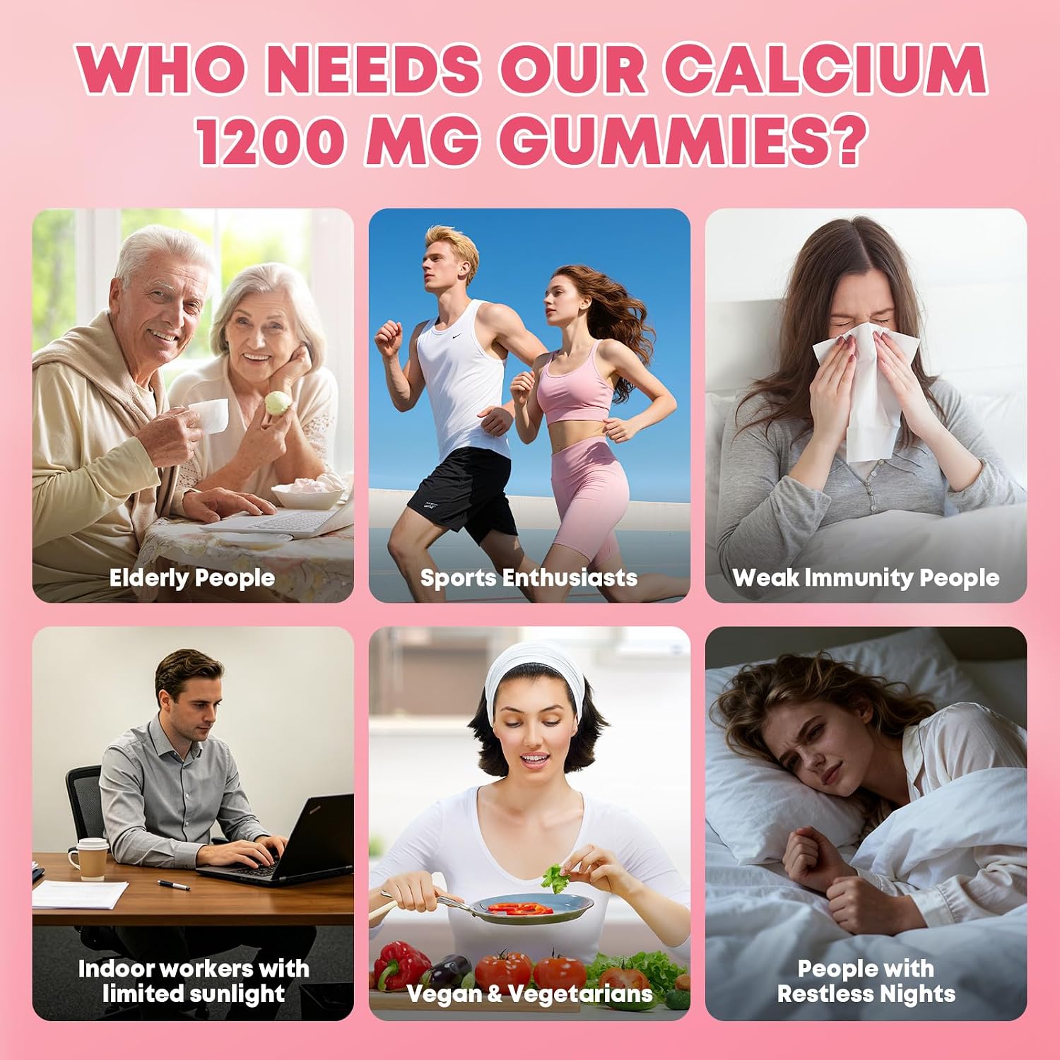Thumbnail 6 de Calcium Citrate Gummies 1200 mg