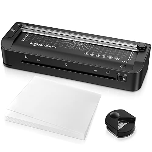 Detalle 2 de Amazon Basics Máquina de laminación térmica A4, 3 en 1