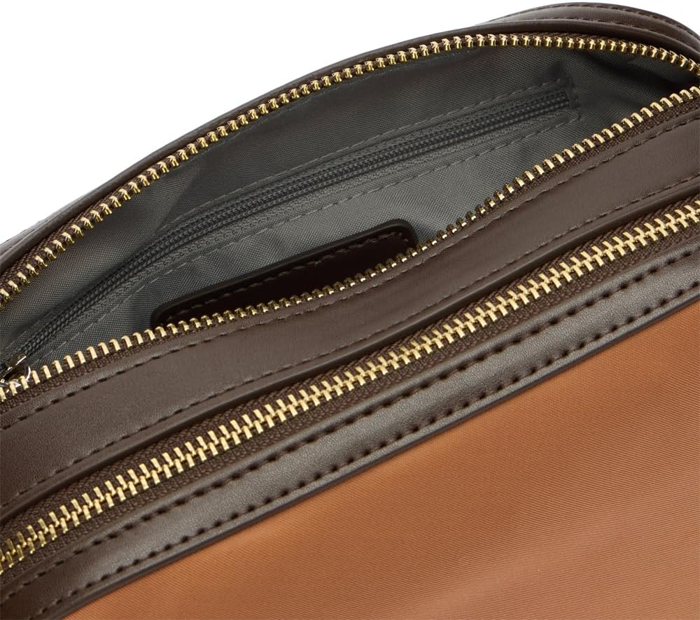 Thumbnail 2 de Mandarina Duck Hunter Crossover, Hunter — sac compact en nylon brillant avec double ZIP et fini chromé