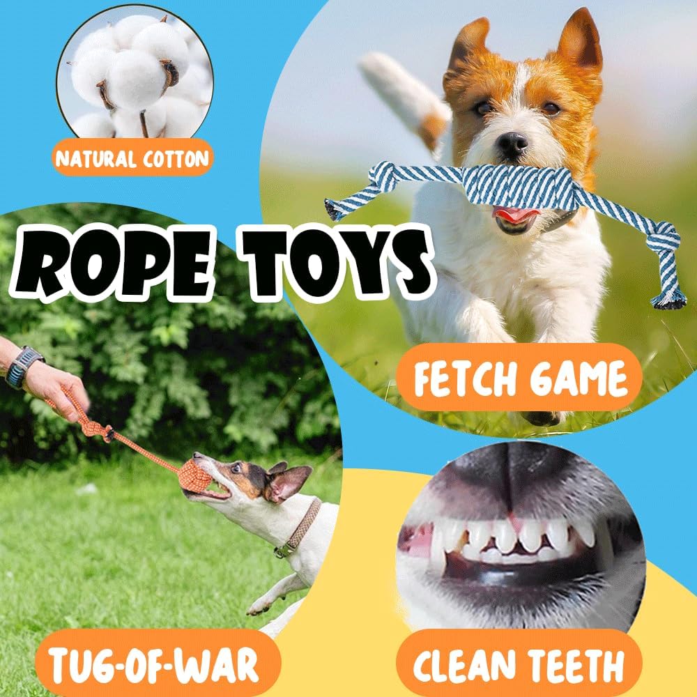 Thumbnail 3 de Speedy Panther 10 Pack Luxury Dog Toys