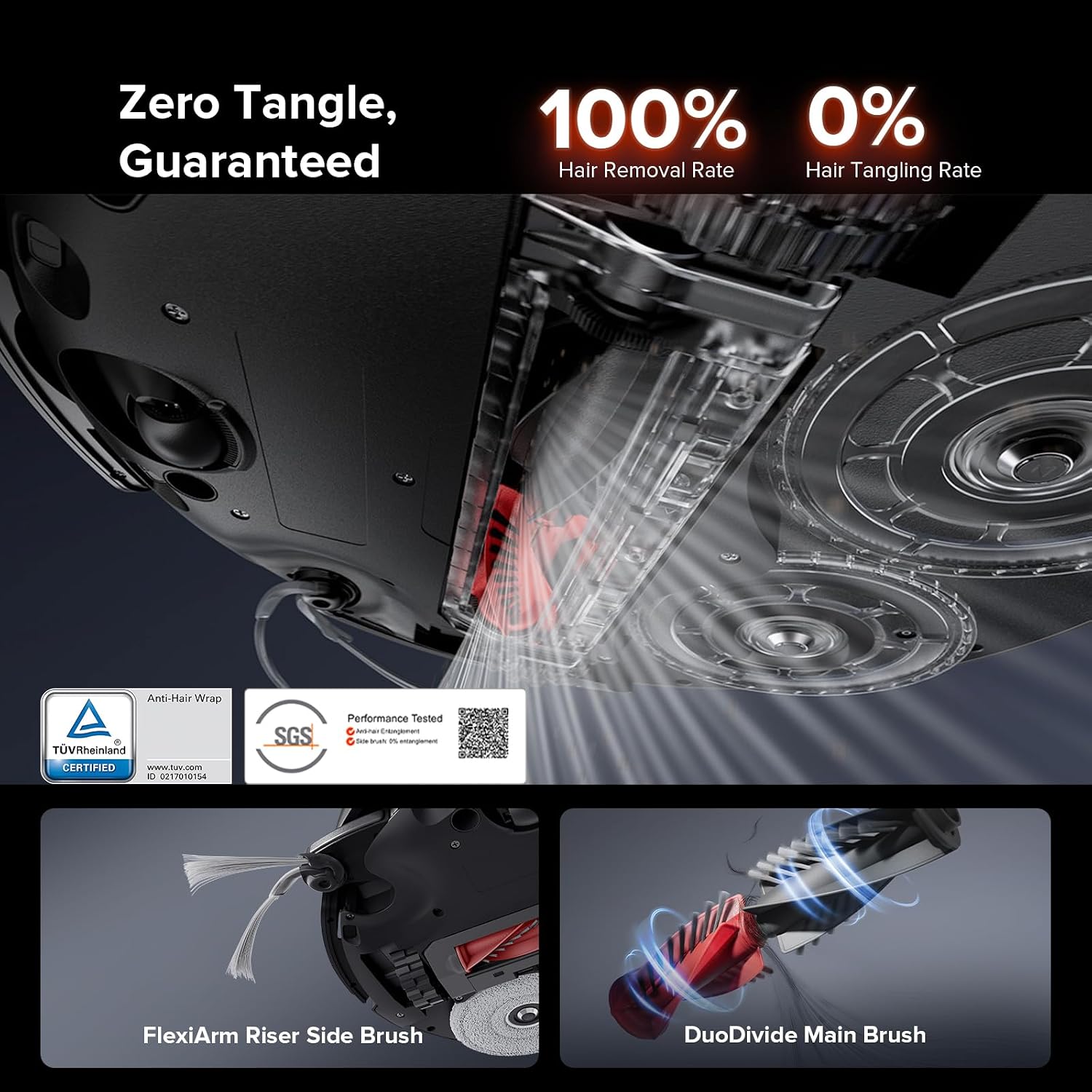 Thumbnail 4 de Roborock Robot Vacuum and Mop, 3.14-Inch Design